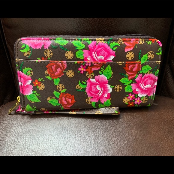 NEW Flowers💐🌺🌸 Long Zipper Wallet - Picture 7 of 9